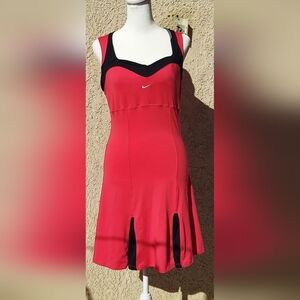 Nike Women's Red and Black Dress